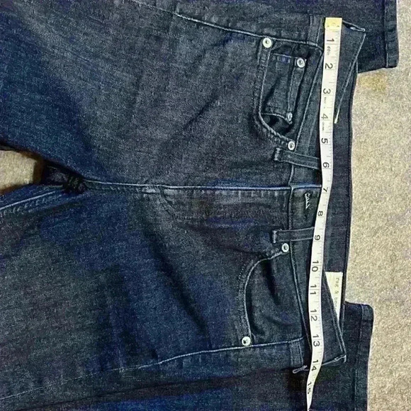 Rag & Bone High Rise Ankle Skinny, Indigo Wash. Size 26. - Picture 7 of 12